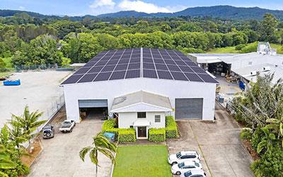Jaggatiyal factory Atum solar roof